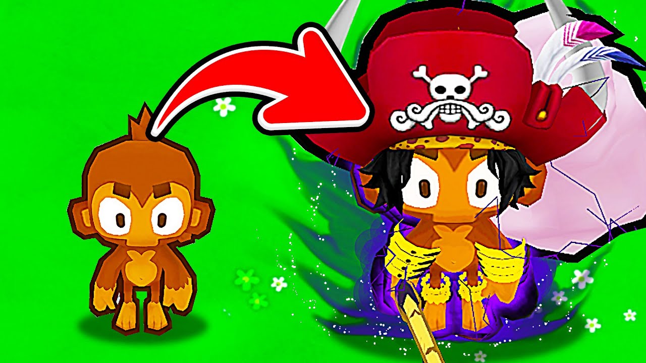 Zamieniłem Dart Monkey w KRÓLA PIRATÓW - Bloons TD 6