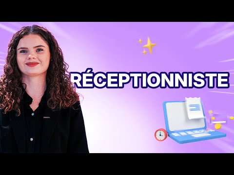 Miniature de la vidéo RÉCEPTIONNISTE : un métier au cœur de l’accueil (missions, salaire...)