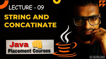 java complete Course 09 🔥String concatenation   #java computer tips & programming avinash #strings
