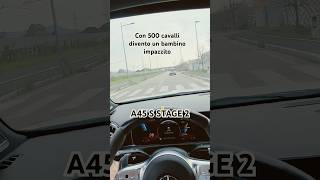 Quanto spinge sta a45 S stage 2 da 500 e passa cavalli??!! #a45s #amg #golfr #cars #rs3