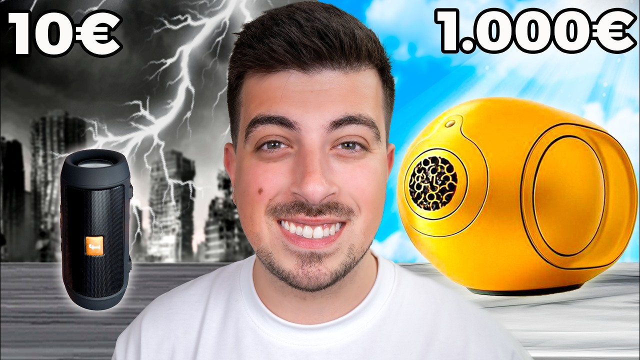 Coluna de 10€ vs 1000€ !