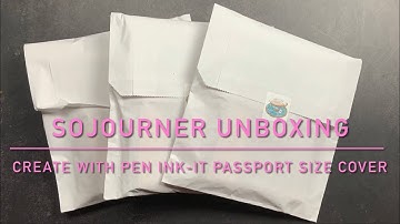 Sojourner Custom Passport Trifolio | For Create With Pen
