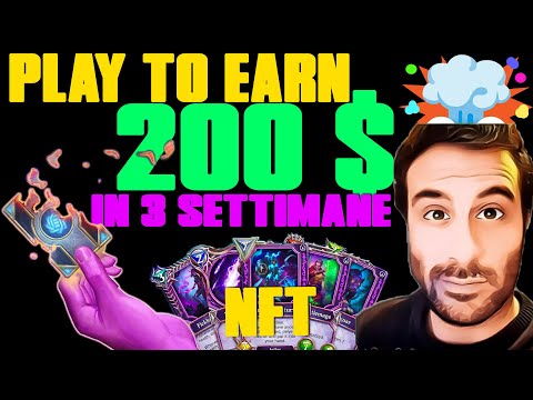 NFT GAMES from 0 to 200 $ PLAYING ONLINE - GODS UNCHAINED