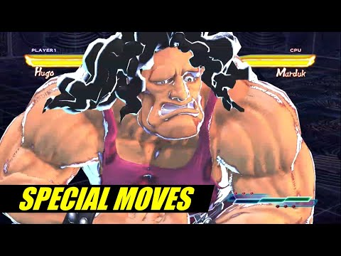 Hugo S Special Moves In Street Fighter X Tekken