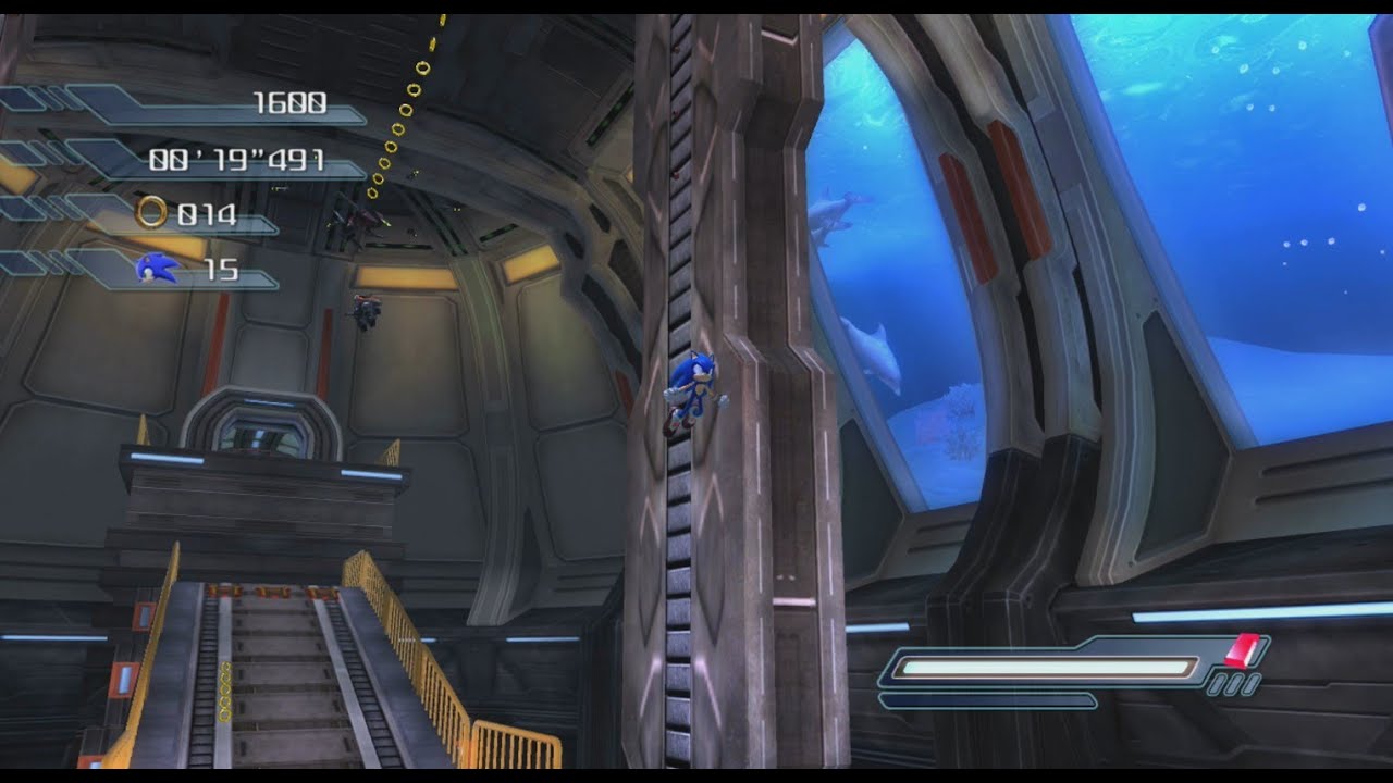 Sonic The Hedgehog [2006] Chapter 12: Aquatic Base - YouTube