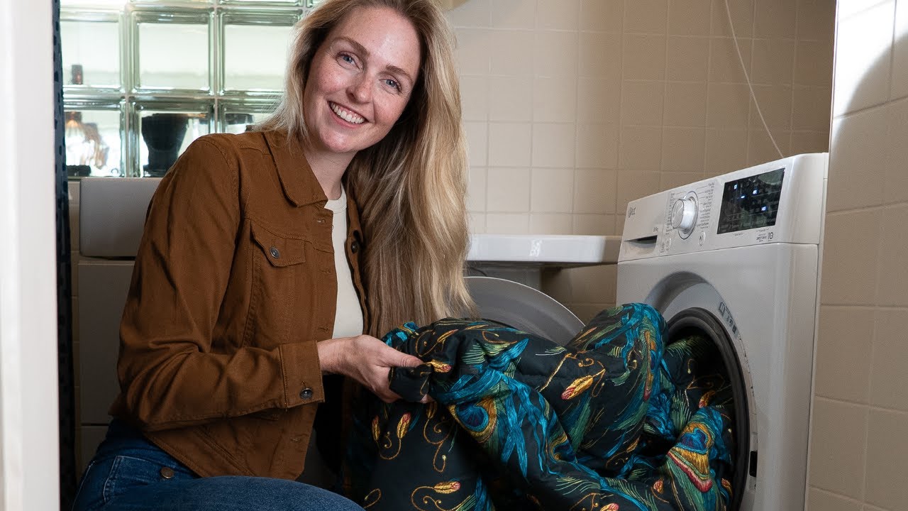 Was je dekbed zoals je je kleren wast!