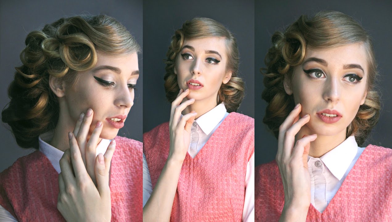 Ретро причёска | Авторские причёски | Лена Роговая | Hairstyles by REM | Copyright © #hairstyles