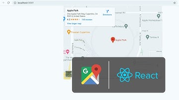 Add Or Embed A Google Map Location On A React App ← CodeARIV