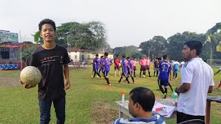 Football খেল আৰম্ভ - Football tournament in our village