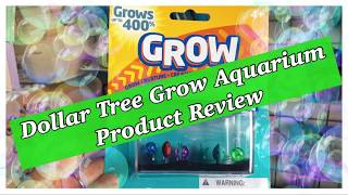 Dollar Tree Grow Aquarium Product Review