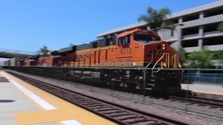 Railfanning Corona Part 4 Feat. BNSF pulling amtrak with AMTK 822!!