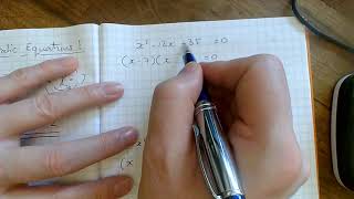 MyMaths 1784 Quadratic Equations 1