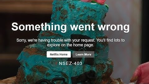 How to Fix Netflix Sorry Something Went Wrong Please try again later | netflix something went wrong