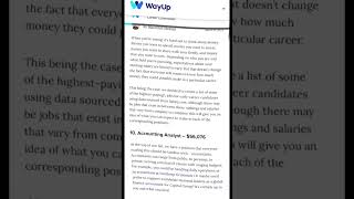 😳The $56,000 Salary Mistake You… #college #salary #money #job #jobs #wayup