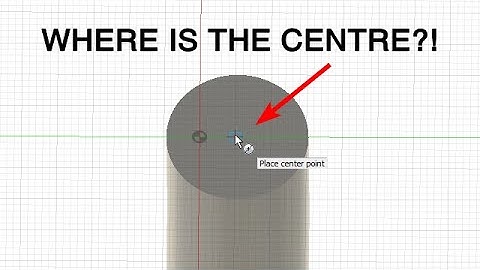 How to Find the Centre of a Circle in Fusion 360 (When Fusion 360 Won