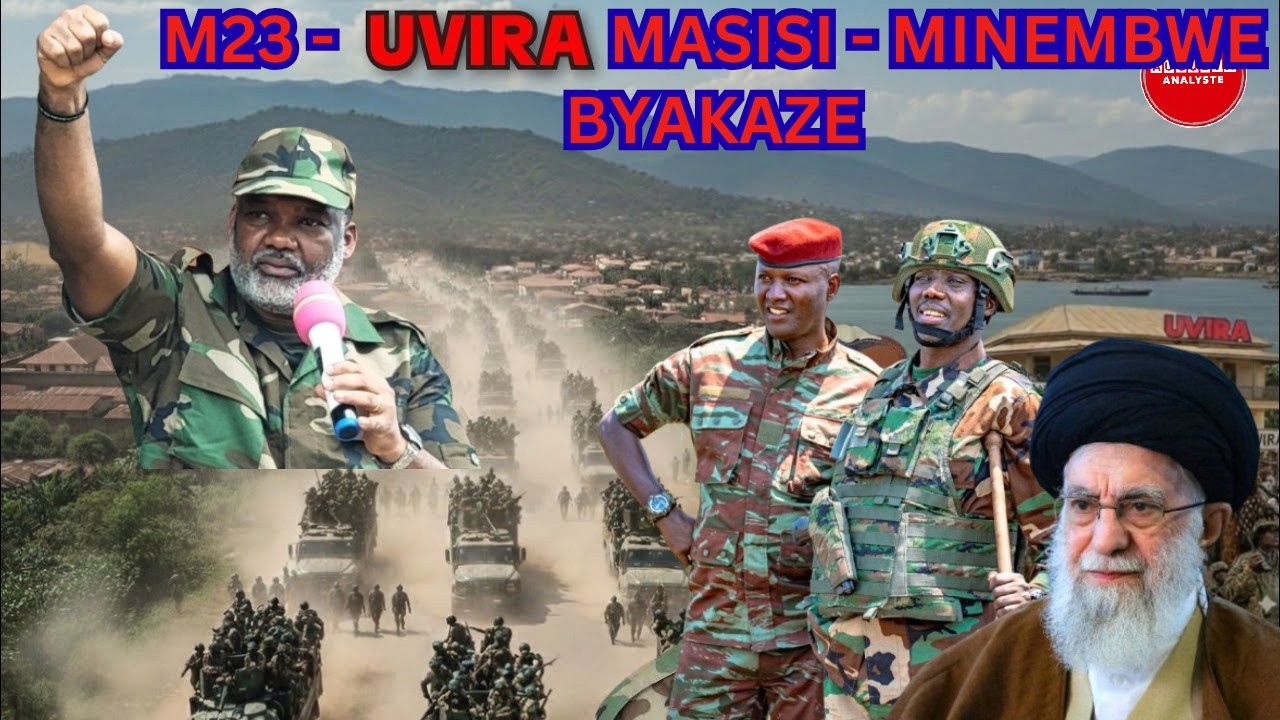 MASISI IMIRWANO YAKOMEJE| BA AFANDE 5 BA FDLR BISHWE NA M23 | DRONGE IMINEMBWE INTAMBAEA YA IRAN