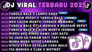 Dj Tiktok Terbaru 2025 Dj Tabola Bale X Ldanu Kaka  Dj Ngapain Repot X Tabola Bale