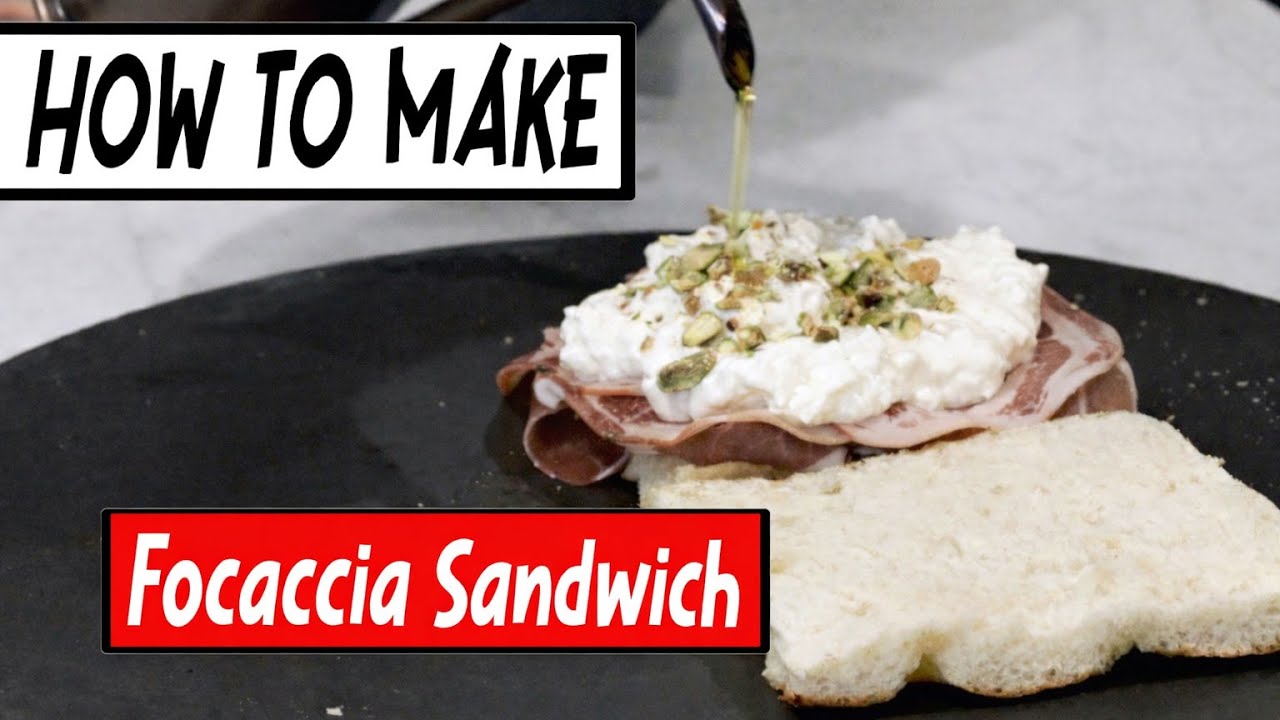 Как приготовить сэндвич с фокаччей