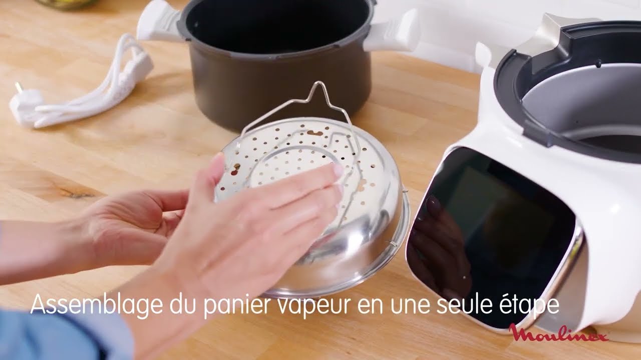 Mijoteur Moulinex Cookeo Touch WiFi Mini, Multicuiseur intelligent, 3 L, 13  modes de cuisson CE922110 - DARTY Martinique