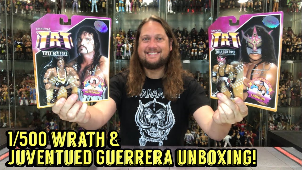 1/500 Wrath & Juventued Guerrera Title Run Toys WCW Unboxing
