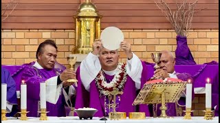 ✝️ Mass | His Grace Archbishop Mosese Vitolio Tui SDB DD | First Pastoral Visit to Australia 🇼🇸🇦🇺