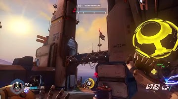 Overwatch Shooting through wall Glitch / Cheat