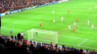 Hamit Altıntopun Direkten Dönen Şutu Hd Galatasaray 1 - 0 Manchester United
