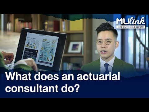 What does an actuarial consultant do? | MU Link