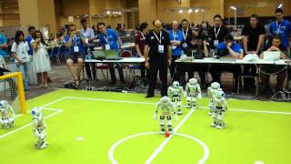 RoboCup 2011 Istanbul B-Human vs HTWK 1st Half