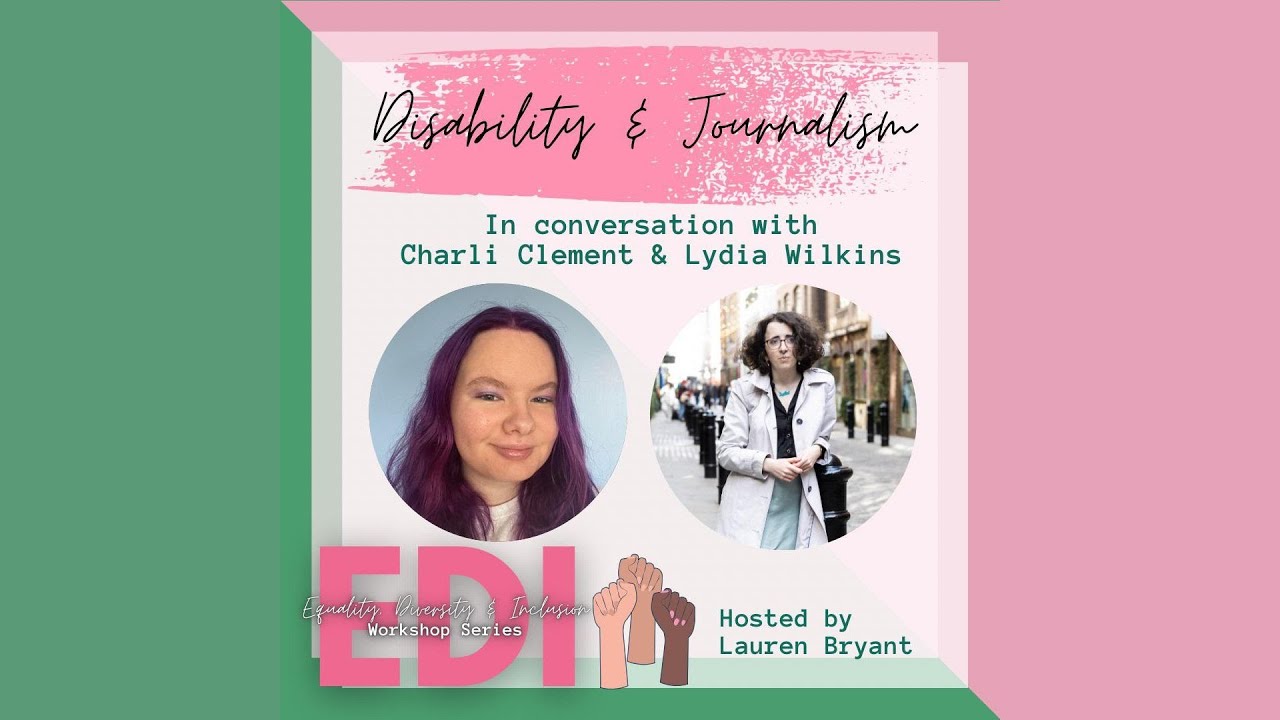 EDI Workshop Series: Disability and Journalism