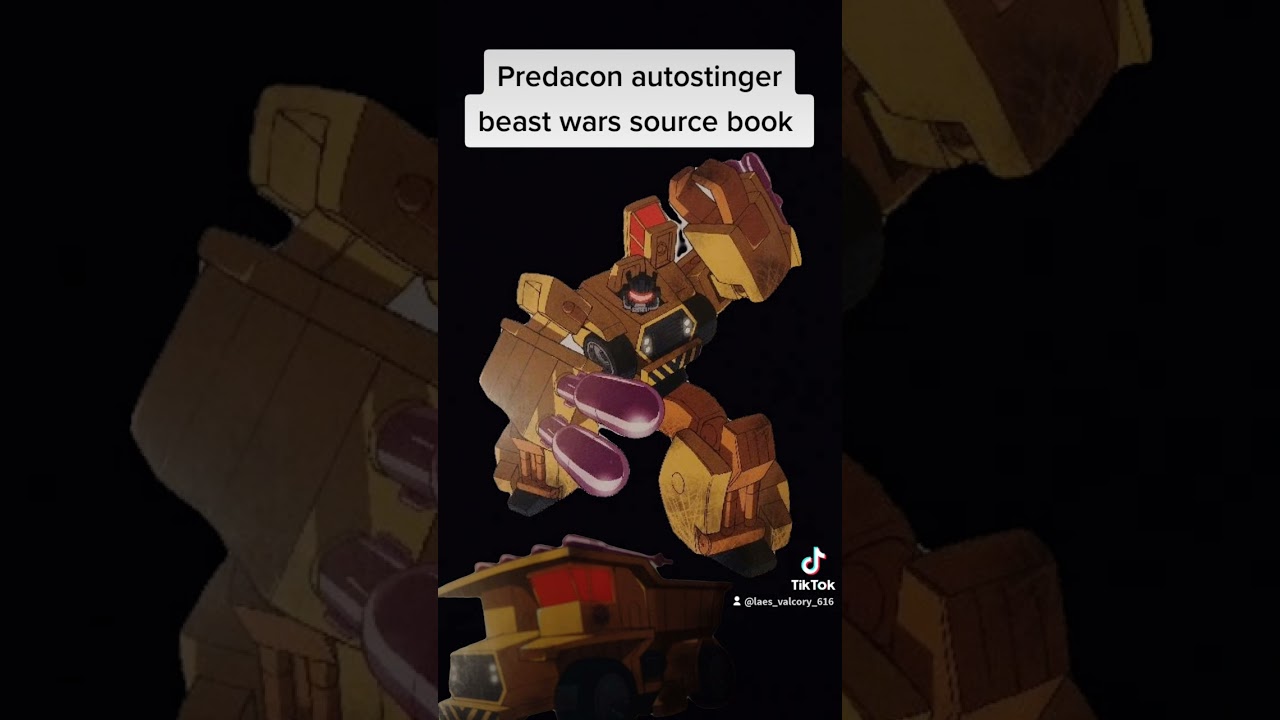 predacon autostinger beast wars source book