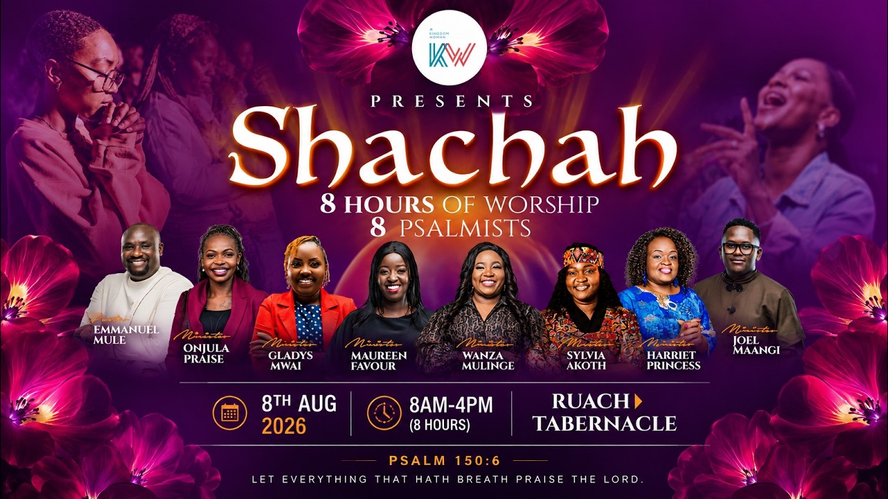 SHACHAH | 8 hours of Worship | 8 Psalmists