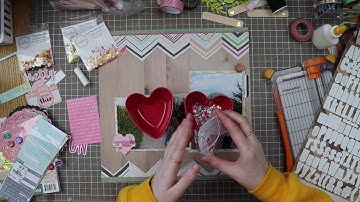 Fun in the Garden // 12x12 Layout Process! // Easy Ways to Use Sequins on Layouts #4!