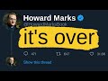 Howard marks a once in 25 year stock market event is beginning