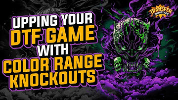 Advanced DTF Printing: Color Range & Black Knockouts in Photoshop