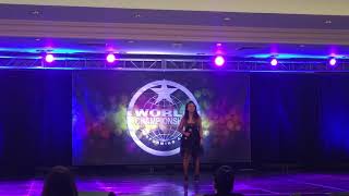 Rae Anne Saltiga - Give Me One Reason WCOPA 2017
