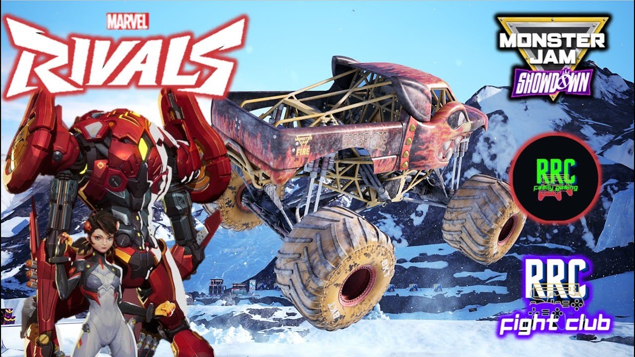Monster Jam Showdown & Marvel Rivals Multi-player Action With RRC ...