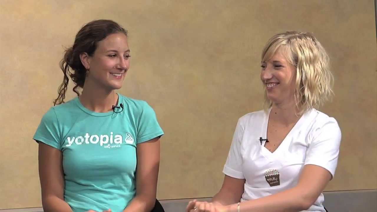 Downtown Iowa City Yotopia Frozen Yogurt and Molly's Cupcakes YouTube