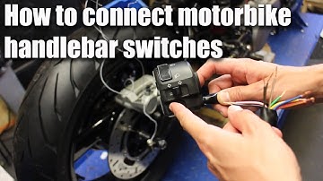 How to connect motorbike handlebar switches (wiring part 4)