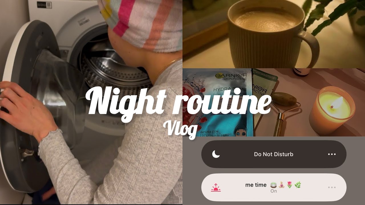 My Night Time Routine : productive/ cozy & aesthetic / skincare/ silent ...