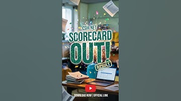 🎉 CSIR NET SCORECARD OUT NOW! | Download Your Scorecard Now | Official Update  @BotanyInsider