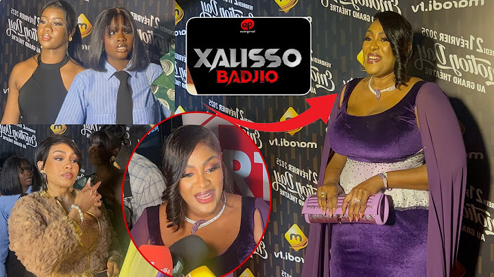 Marodi au grand théâtre: le actrice de la serie Xalisso Adji, Sokhna diane diabar Diagne, Aliss….