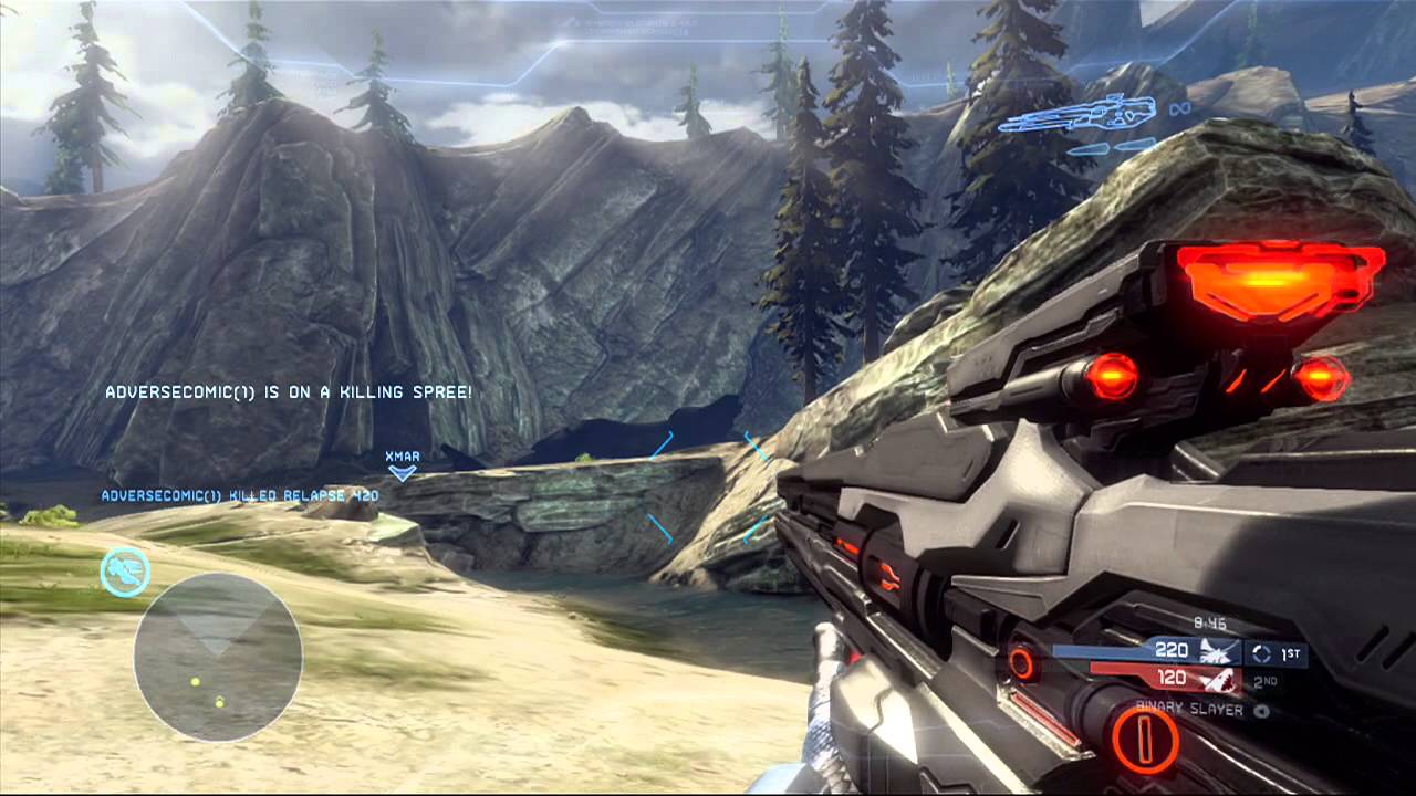 Halo Ragnarok Halo 4 Multiplayer Gameplay 28 - Binary Slayer on Ragnarok - YouTube