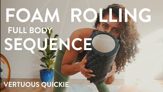 HOW TO FOAM ROLL | FULL SEQUENCE | Shona Vertue