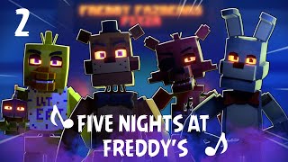 "Five Nights At Freddy's Song" Minecraft FNAF Animation Music Video ( Cover by @APAngryPiggy )