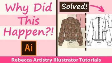 Adobe Illustrator Artwork Changed to Lines by Accident / Why Did my Artwork Change to Outlines?