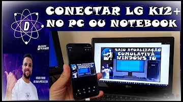 Como transferir arquivos do LG k12 para o PC?