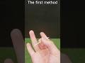 tooth-pick unvelievable trowing tutorial