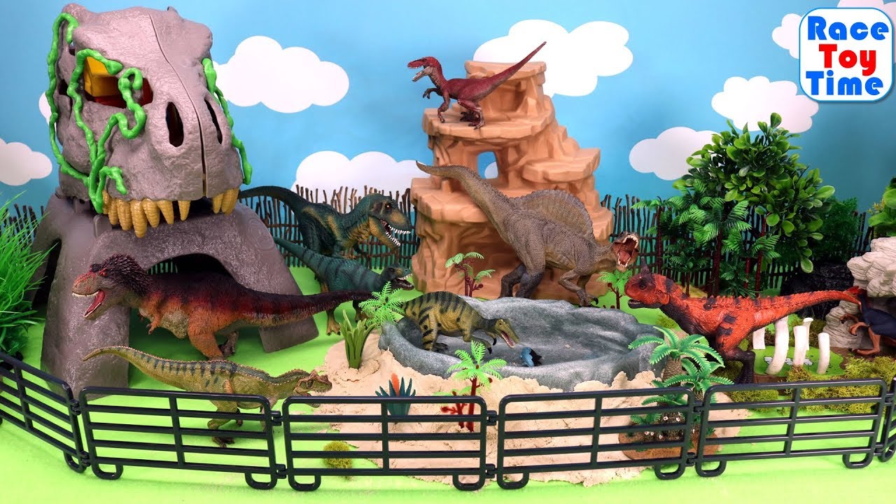 dinosaur land playset