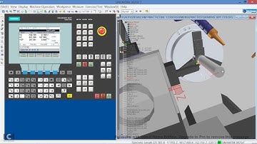 SIEMENS 802SE SC | Threading | Turning | Facing.